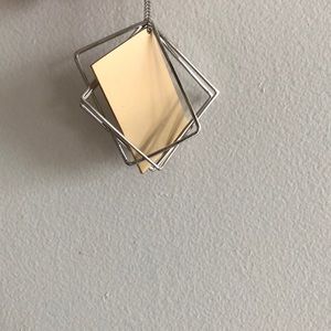 Cos gold and silver necklace